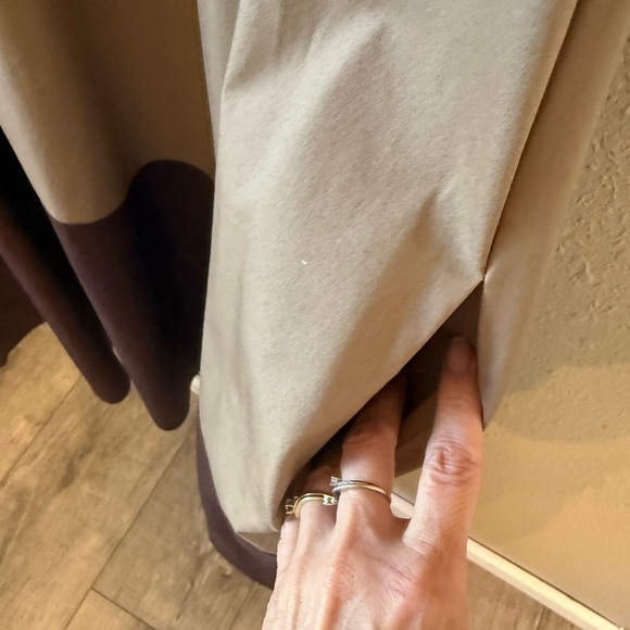 Antonelli Firenze Color Block Cotton Midi Dress Size 12 - Picture 9 of 9